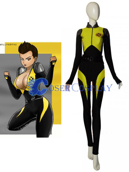 2018 Deadpool 2 Negasonic Teenage Warhead Cosplay Costume